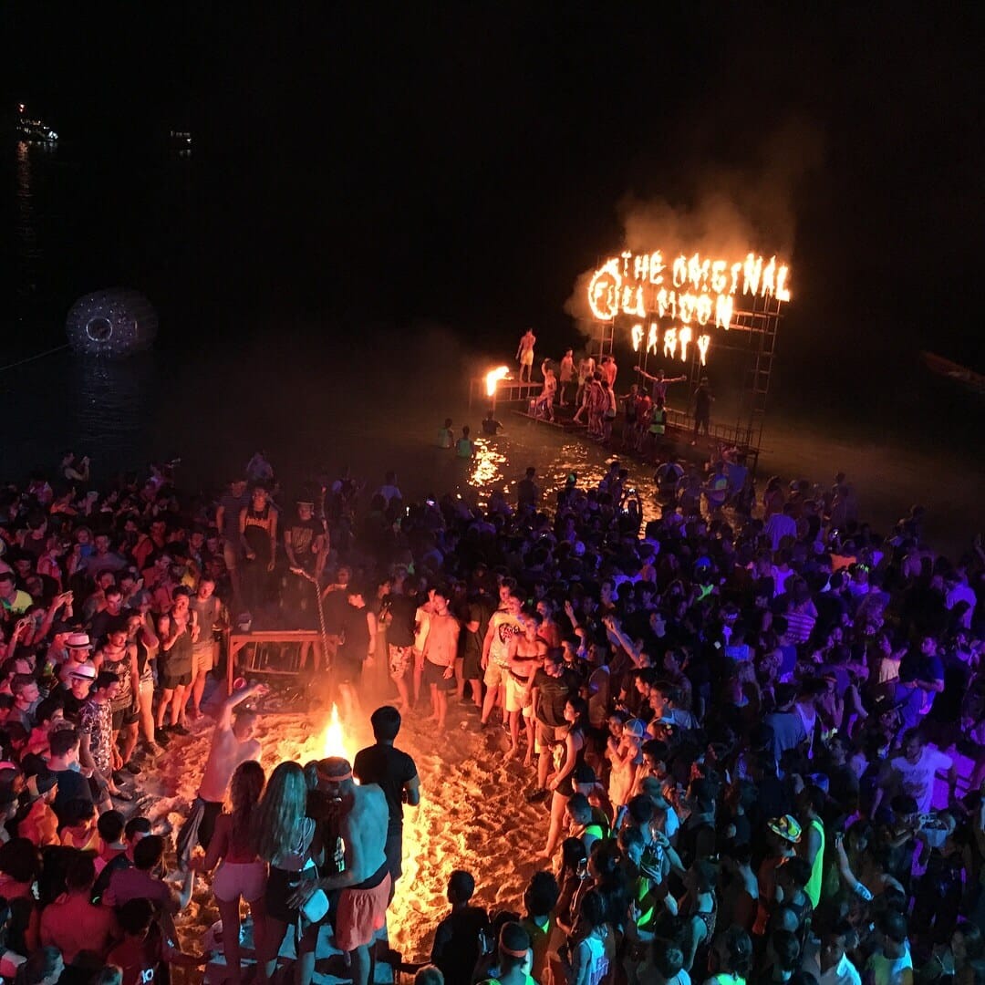 Full Moon Party Tailandia