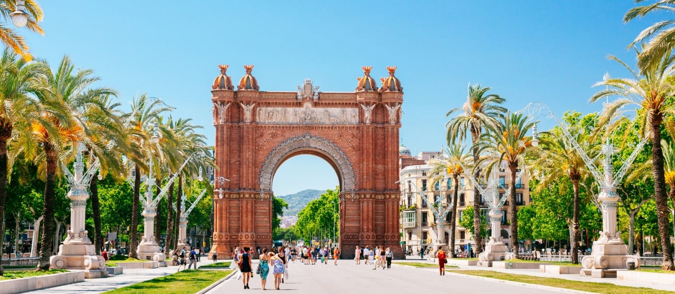 Arc de Triomf instagram spot Barcelona