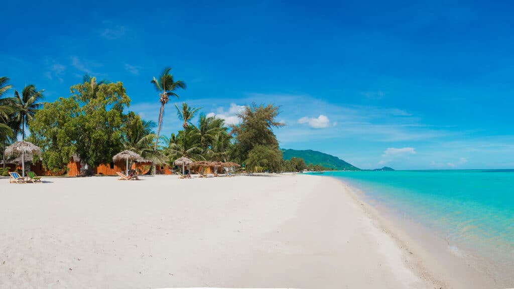 Baan-Tai zona para alojarse en koh phangan