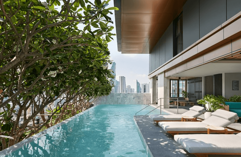 DusitD2 Samyan Bangkok infinitu pool