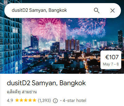 DusitD2 Samyan Bangkok reseña hotel con piscina infinita