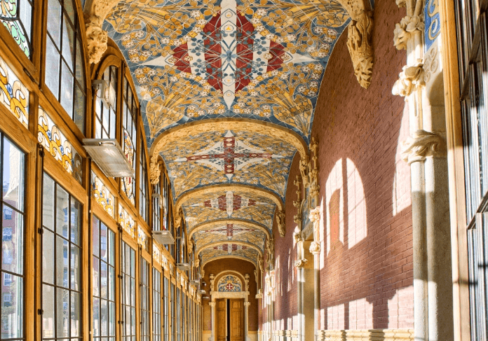 Foto Hospitar Sant Pau desde dentro (1)