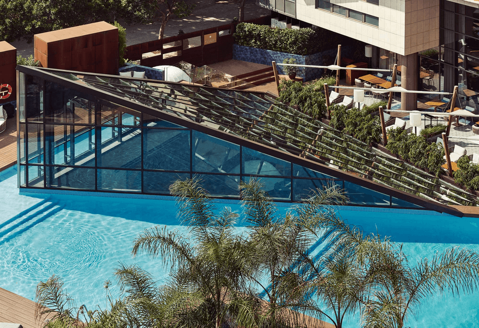 Foto piscina Sofitel Barcelona Skipper