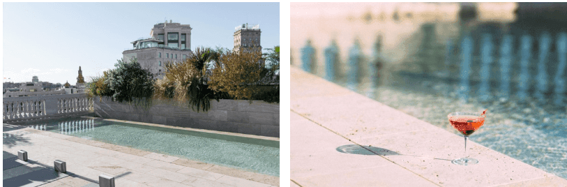 Hoteles con piscina Barcelona