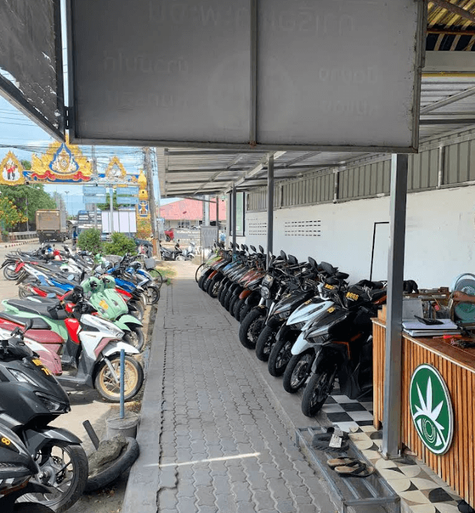 Proceso para alquilar coche koh phangan