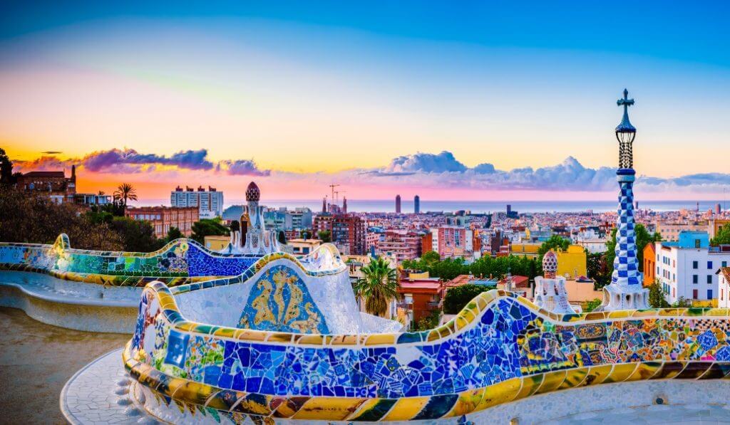 mejores spots para fotos en Parc Guell