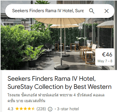 reseña hotel piscina infinita bangkok