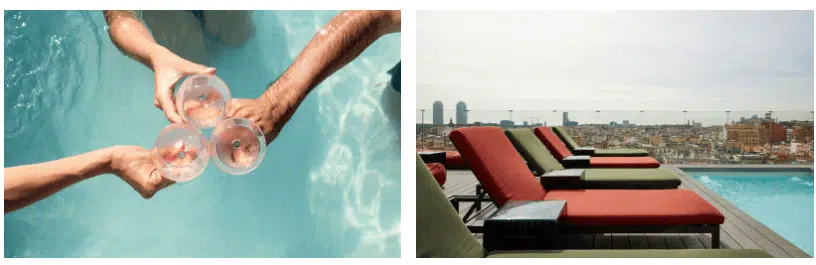 rooftop con piscina Barcelona