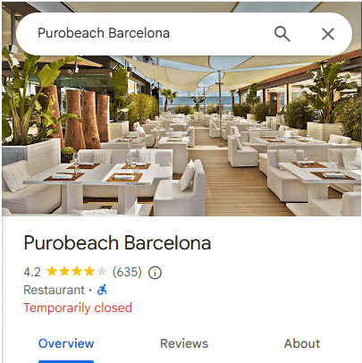 Opiniones y valoraciones puro beach barcelona