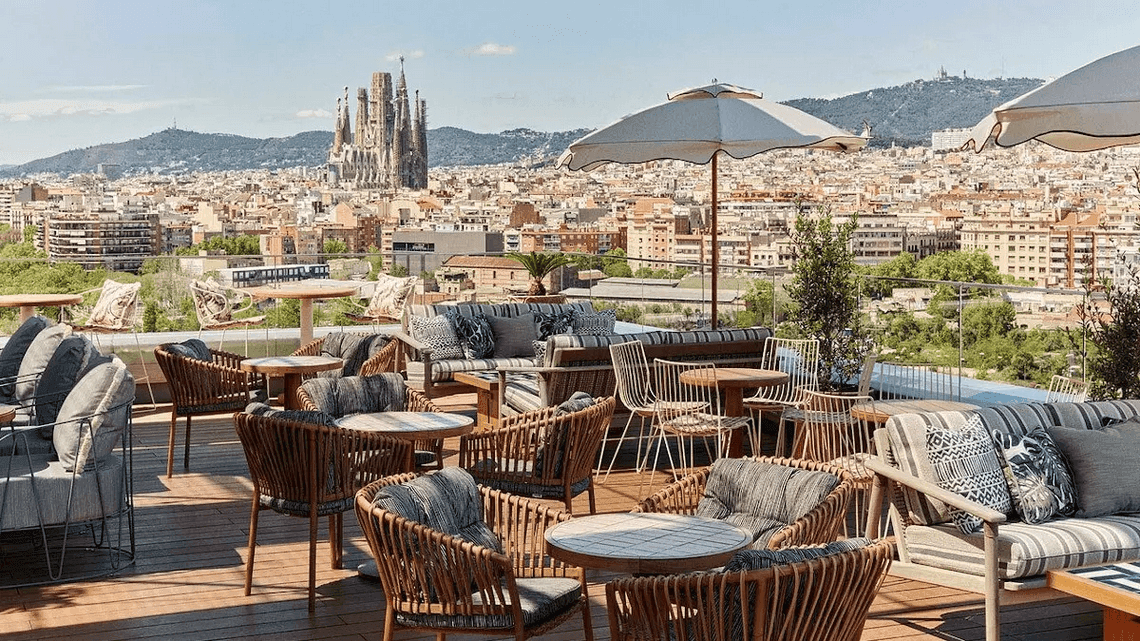 Tardeo en The Hoxton rooftop hotel