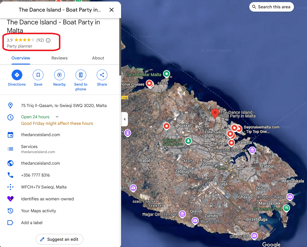 reseñas y opiniones The Dance Island – Boat Party in Malta