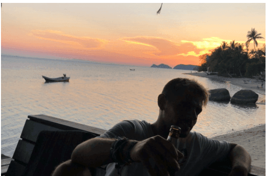 Atardecer Viviendo en Koh Phangan