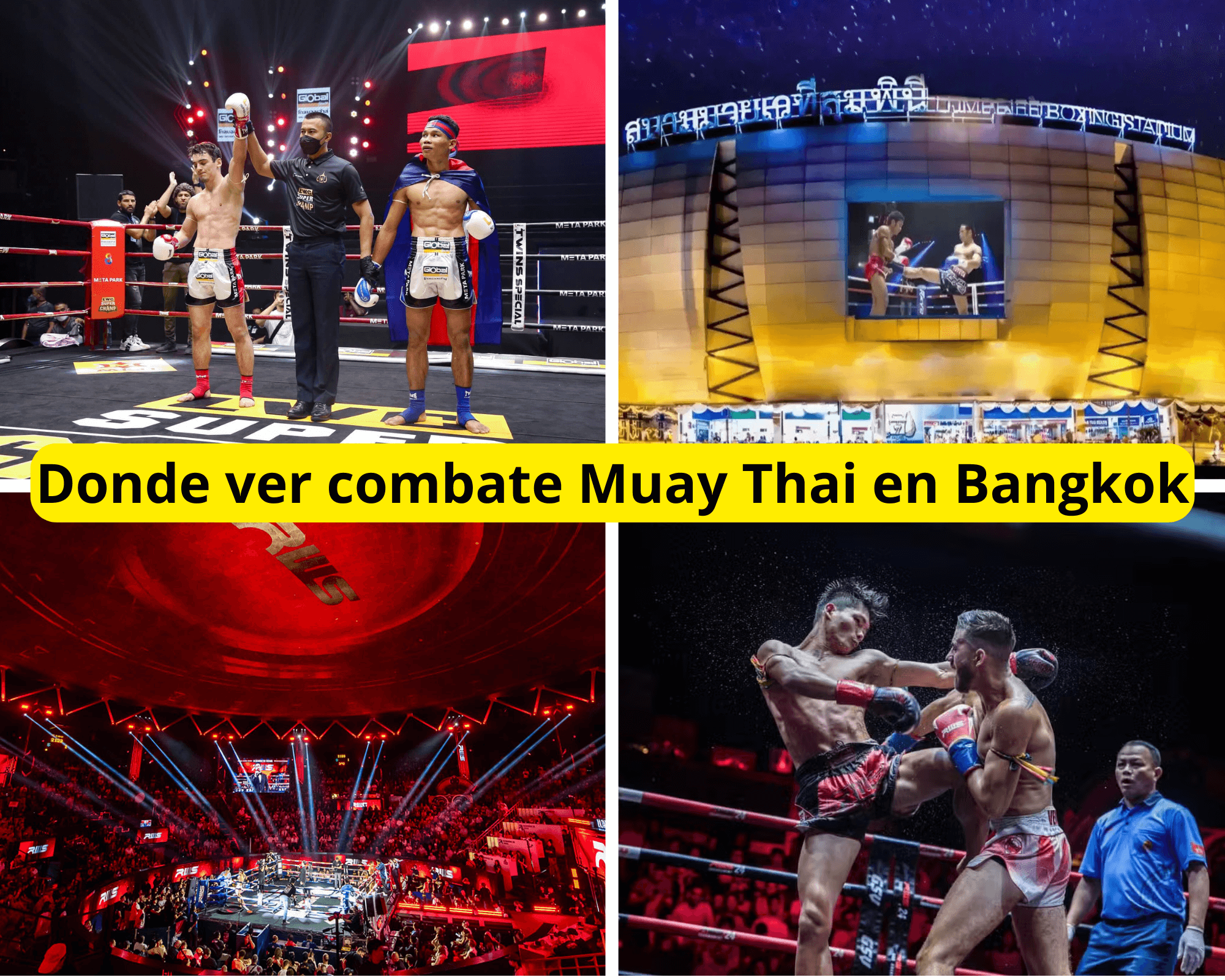 Donde Ver el Mejor Muay Thai en Bangkok