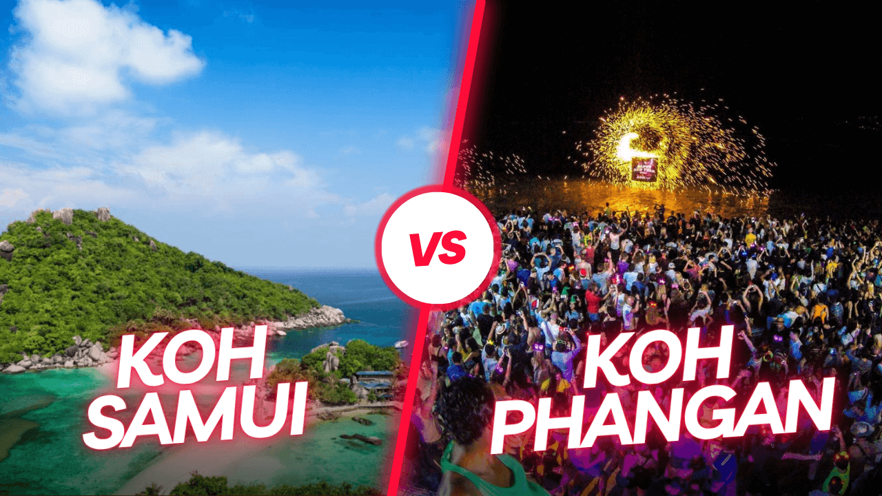 Koh Samui o Koh Phangan Cuál elegir