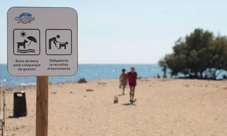 playa para perros en Cambrils