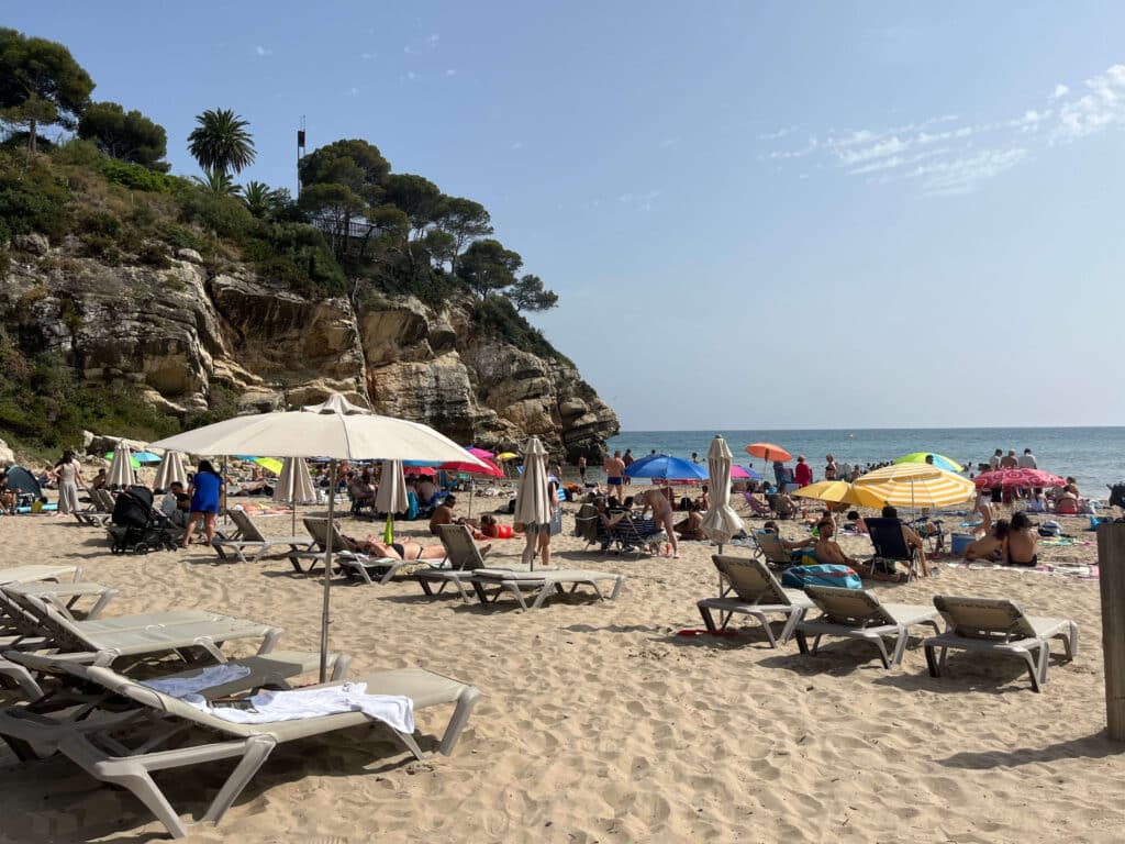 cala crancs cap salou
