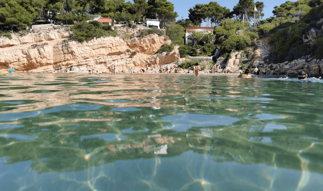 Cala penya tallada Cap Salou