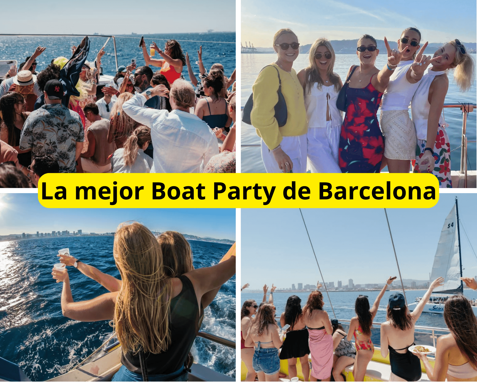 La mejor Boat Party en Barcelona