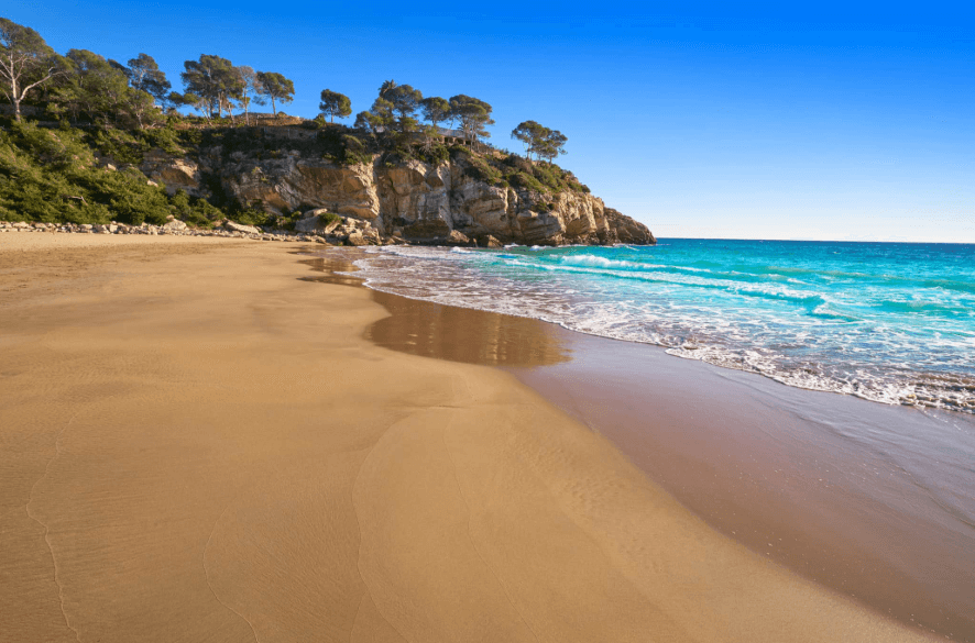 Mejor playa de Salou, Cala Crancs en Cap Salou