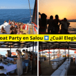 Boat Party en Salou ➡️ ¿Cuál Elegir? boat party en Salou o Cambrils, cual elegir