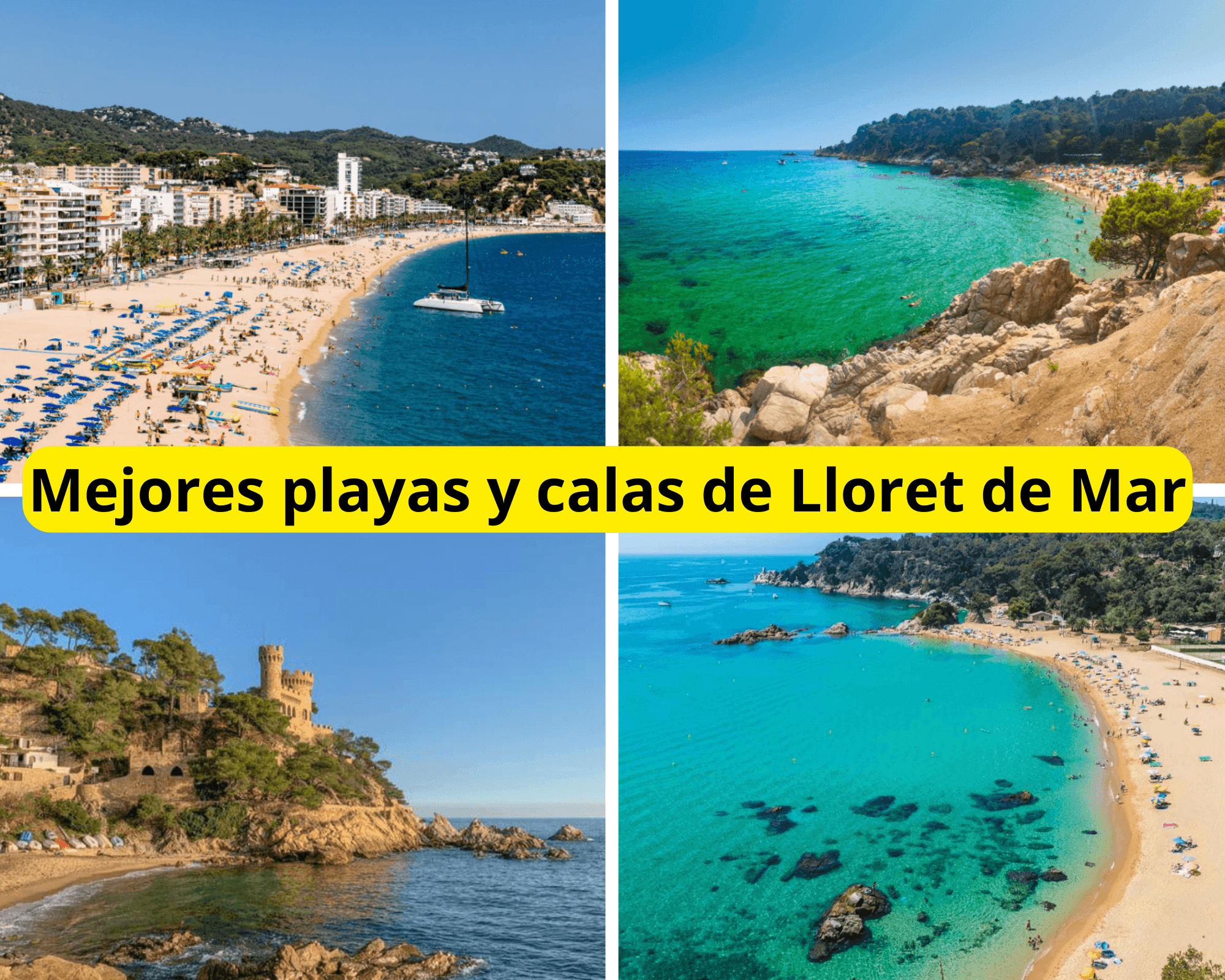 Mejores playas y calas Lloret de Mar