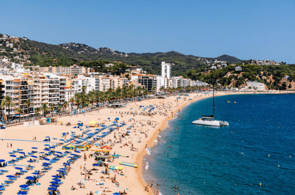 mejores playas de lloret de mar