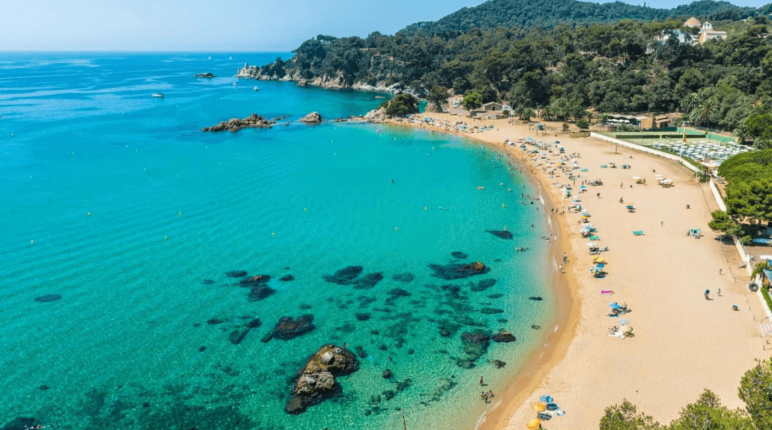 platja santa cristina lloret de mar