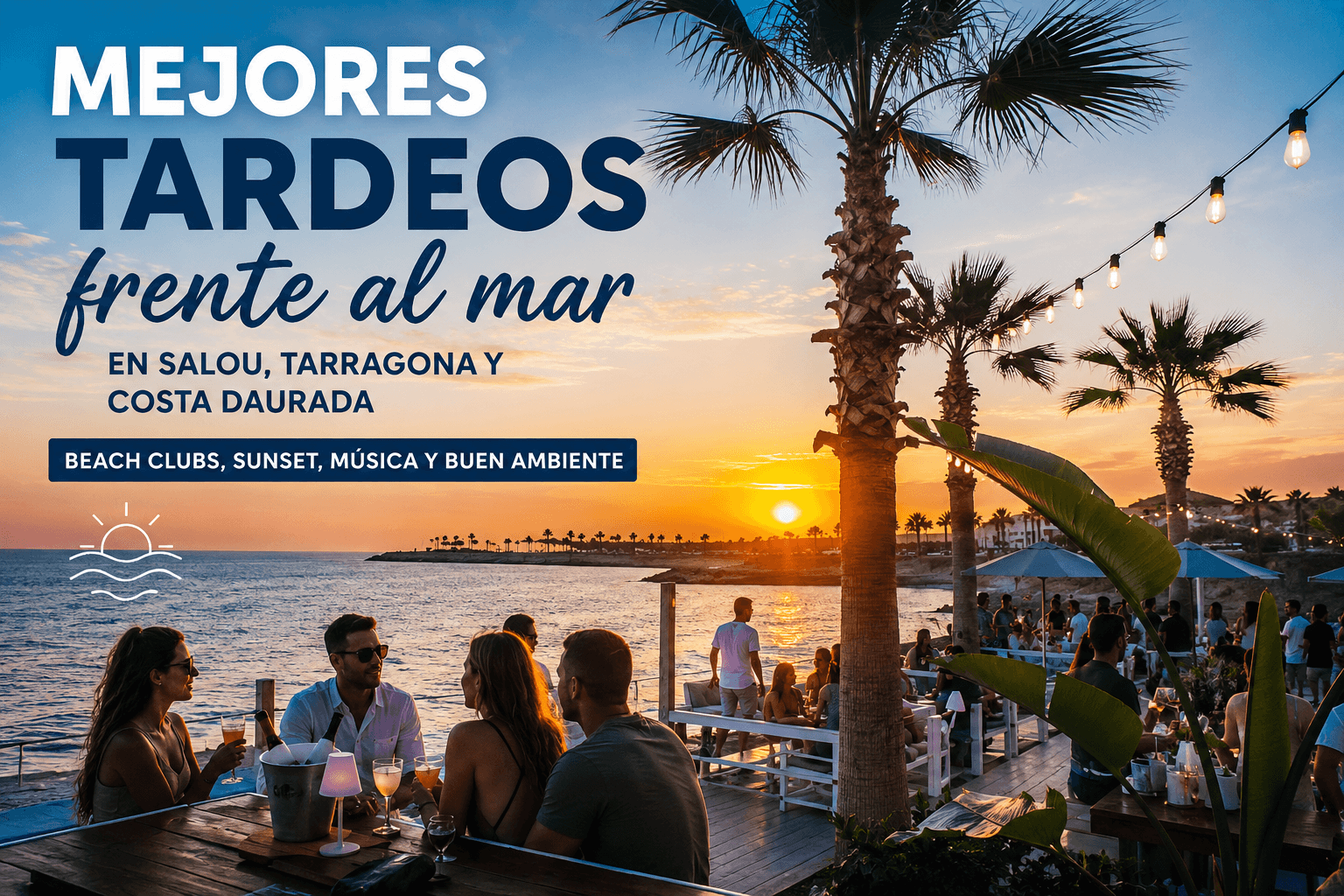 Mejores tardeos frente al mar en Tarragona y Costa Daurada